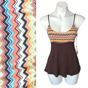 NWT MISSONI for TARGET Camisole Top Chevron